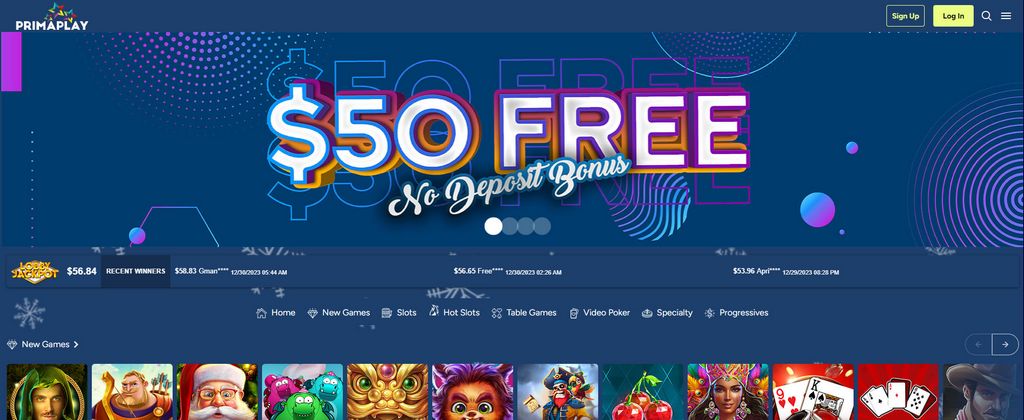 Prima Play Gambling Enterprise No Down Payment Bonus Offer Codes (50 Free Chips)