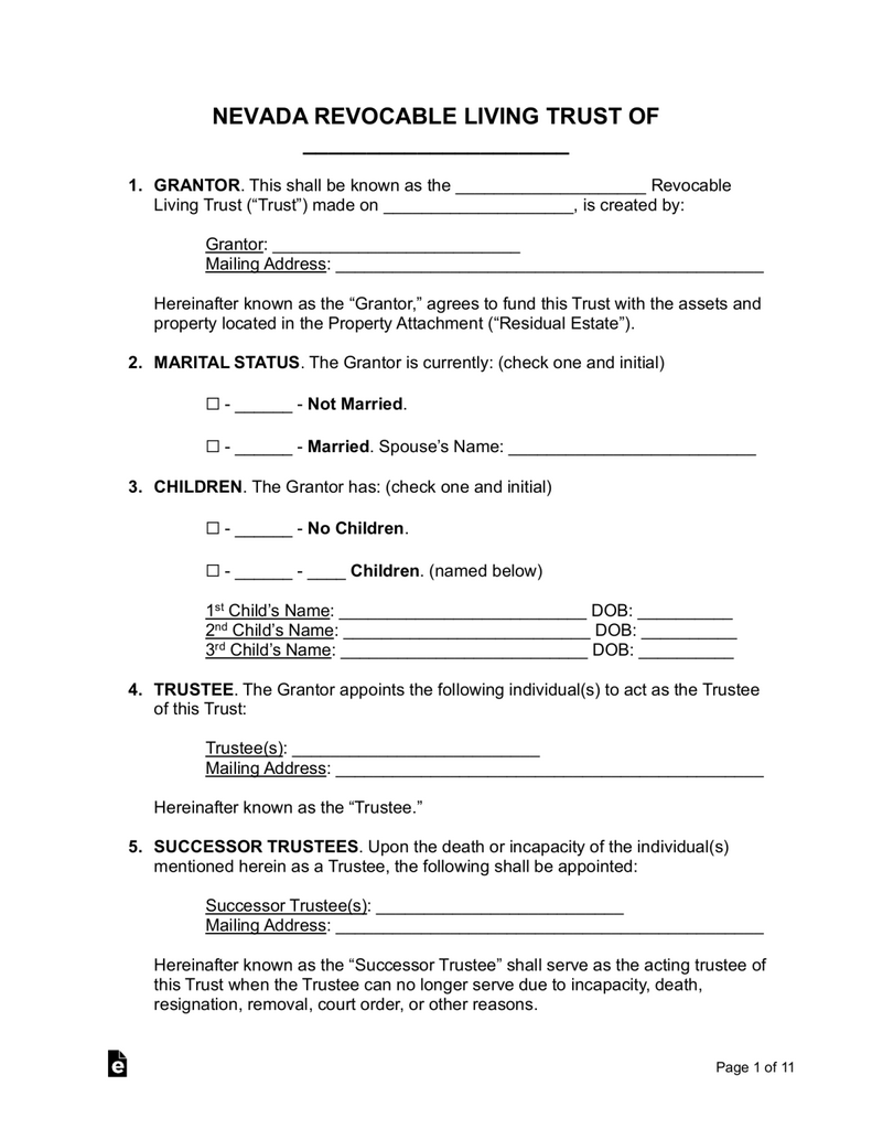Blank Nevada Welfare Department PDF Layout Blank Nevada Welfare Department PDF Layout
