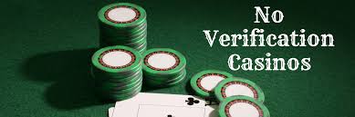 No Verification Casinos Play with Peace of Mind